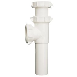 Plumb Pak 1-1/2 in. D Plastic End Outlet Tee