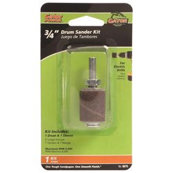 Gator 3/4 in. D X 3/4 in. L Aluminum Oxide Drum Sander Kit 50 Grit Coarse 1 pc