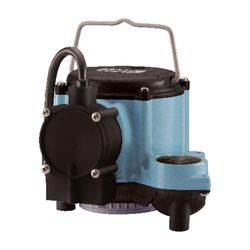 Little Giant 1/3 HP 2,760 gph Cast Iron Diaphragm Switch AC Submersible Sump Pump 10 ft.