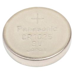 Panasonic Lithium Coin CR1025 3 V 30 mAh Button Cell Battery 1 pk