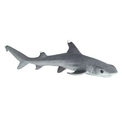 Safari Ltd. Wild Safari Whitetip Reef Shark Toy Gray