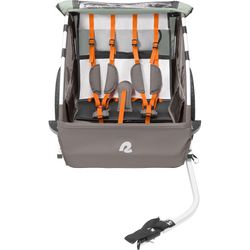 Retrospec Rover Plus 2 Aluminum Bike Trailer Mint