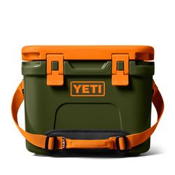 YETI Roadie 15 King Crab Orange/Olive 15 qt Hard Cooler
