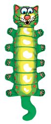Fat Cat For Dog Multicolored Canvas Water Bottle Crunchers Dog Tug Toy Mini 1 pk