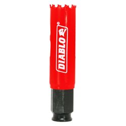 Diablo 15/16 in. Bi-Metal Hole Saw Arbor Included