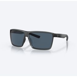 Costa Rincon Sunglasses Black Frame Blue Lens Polarized Blue Light Blocking