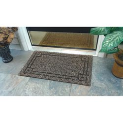 GrassWorx Clean Machine 18 in. W X 30 in. L Multi-Color Metro Astroturf Door Mat