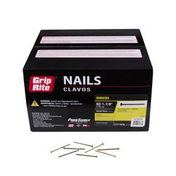 Grip-Rite 6D 1-7/8 in. Sinker Vinyl Steel Nail Countersunk Head 50 lb