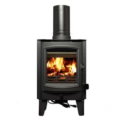 US Stove EPA Certified 750 sq ft Modern Wood Burning Stove