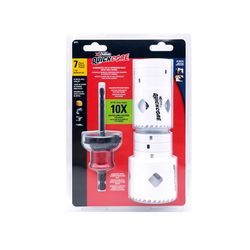Blu-Mol Xtreme QuickCore Bi-Metal Hole Saw Set Arbor Included