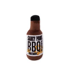 Pet Shop by Fringe Studio For Dog Brown Plush Saucy Paws BBQ Dog Toy 1 pk