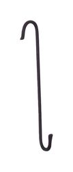 Panacea Black Wrought Iron 8 in. H Extension Double J Plant Hook 1 pk