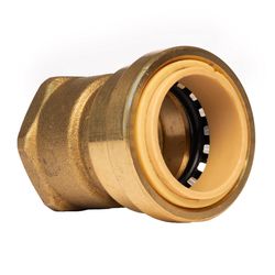 QuickFitting Push to Connect 1 in. PF Brass Adapter