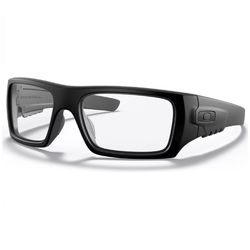 Oakley SI Ballistic Det Cord Safety Glasses Clear Lens Black Frame 1 pk