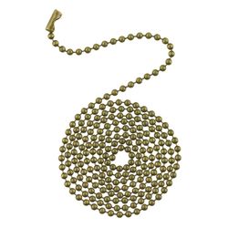 Westinghouse .011 Gauge Antique Brass Antique Brass Brass Decorative Chain 1/8" in. D 36 in.