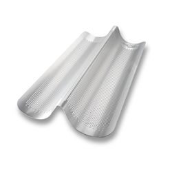 USA Pan 8 in. W X 16 in. L Italian Loaf Pan Silver 1 pk