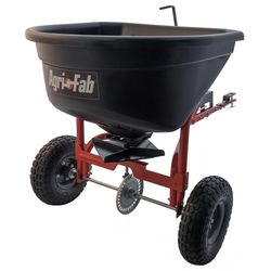 Agri-Fab 10 ft. W Tow Behind Spreader For Fertilizer/Grass Seed/Ice Melt 110 lb