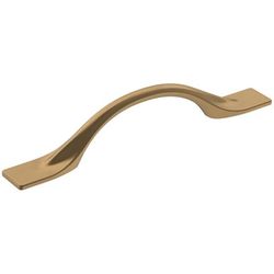 Amerock Transitional Arch Cabinet Pull 3-3/4 in. Champagne Bronze Gold 1 pk