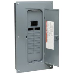 Square D HomeLine 100 amps 120/240 V 20 space 40 circuits Combination Mount Main Breaker Load Center