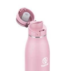 Takeka Traveler 17 oz Blush BPA Free Flip Lock Travel Tumbler