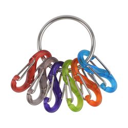 Nite Ize KeyRing Stainless Steel Assorted S-Biner Keychain