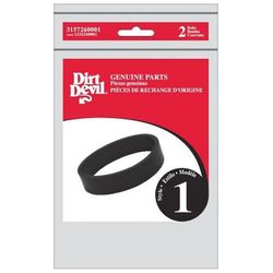 Dirt Devil Vacuum Belt For Belt 2 pk Style 1