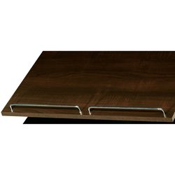 Easy Track 24 in. W X 14 in. D Truffle Wood Shelf