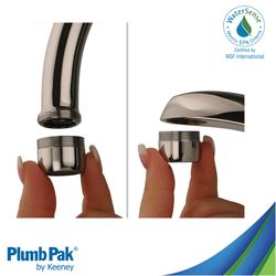 Plumb Pak Dual Thread 15/16 in.-27 or 55/64 in. Chrome Faucet Aerator