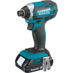 Makita 18V LXT 1/4 in. Cordless Brushed Impact Driver Kit (Battery & Charger)