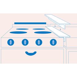 Harold Import Silicone Counter Connector Plastic Counter Connector 2 in. W X 22-3/4 in. L