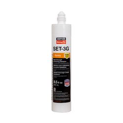 Simpson Strong-Tie SET-3G Plastic Concrete Anchoring Epoxy Paste 18.5 in. H X 1.94 in. W X 1.94 in.