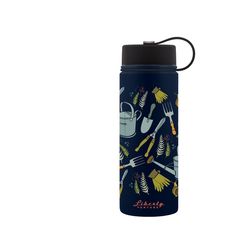 Liberty 20 oz Wet My Plants Multicolored BPA Free Vacuum Insulated Bottle
