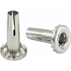 Shepherd Hardware 3/8 in. D Mold-On Polyurethane Caster Socket 50 lb 4 pk