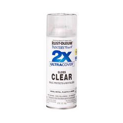 Rust-Oleum Painter's Touch 2X Ultra Cover Gloss Clear Acrylic Coating Spray Paint 12 oz