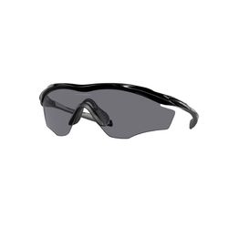 Oakley M2 Frame XL Sunglasses Unisex Polished Black Frame Gray Lens