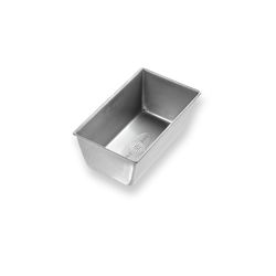 USA Pan 3-1/8 in. W X 5-5/8 in. L Mini Loaf Pan Silver 1 pk
