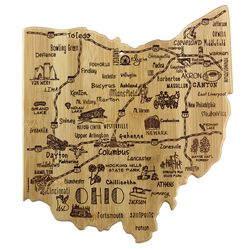 Totally Bamboo Destination 13.5 in. L X 12 in. W X 0.63 in. Bamboo Cutting Board