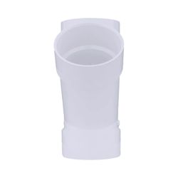 Charlotte Pipe Schedule 40 6 in. Hub X 6 in. D Hub PVC Wye 1 pk