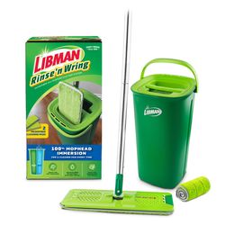 Libman Rinse 'n Wring 13 in. W Microfiber Mop with Bucket