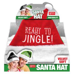 Magic Seasons Ready to Jingle Santa Hat 1 pk