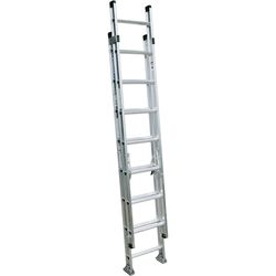 Werner 16 ft. H Aluminum Extension Ladder Type IA 300 lb. cap.