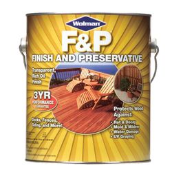 Wolman F&P Satin Redwood Oil-Based Wood Finish 1 gal