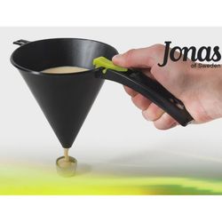 Linden Sweden Gray Polypropylene Portioning Funnel