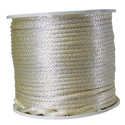 Koch Industries 3/8 in. D X 500 ft. L White Solid Braided Nylon Rope