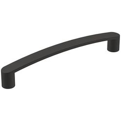 Amerock Contemporary Arch Cabinet Pull 5-1/16 in. Matte Black Black 1 pk