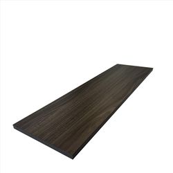 ATC 0.63 in. H X 11.8 in. W X 23.6 in. D Espresso Wood Shelf Board