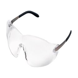 Safety Works Hellion Anti-Fog Safety Glasses Clear Lens Black Frame 1 pc