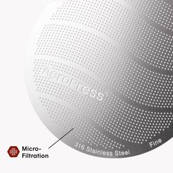 AeroPress 1 cups Silver Circle Coffee Filter 1 pk