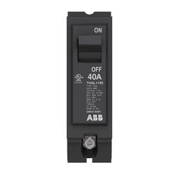 ABB Q-Line 40 amps Standard Single Pole Circuit Breaker