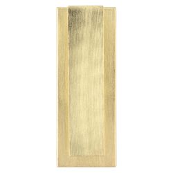National Hardware 4.72 in. L Brushed Gold Brass Door Knocker